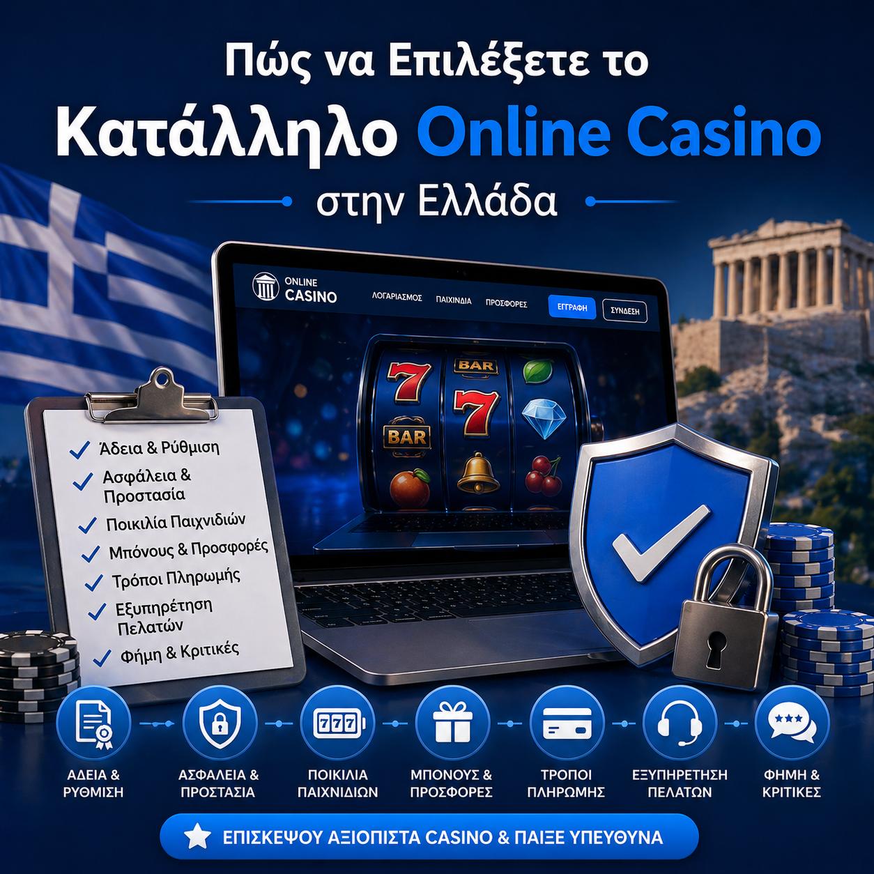 Πώς να Επιλέξετε το Κατάλληλο Online Casino στην Ελλάδα